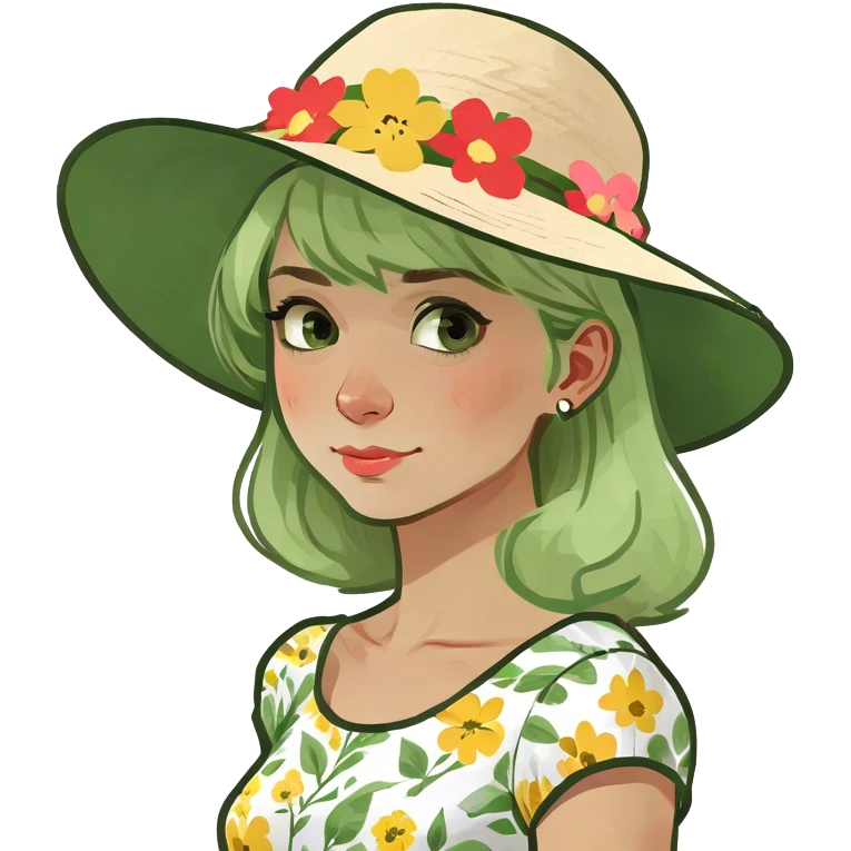 Blond girl emoji