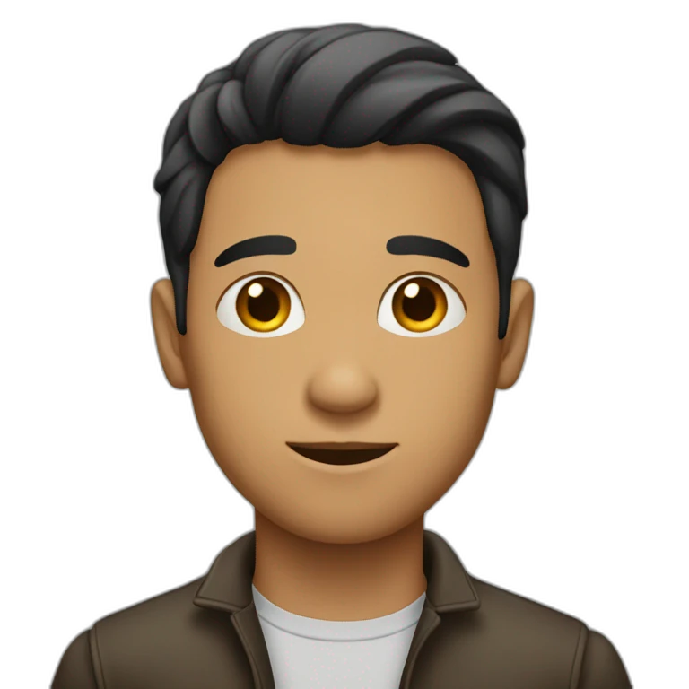 Hombre joven cansado emoji