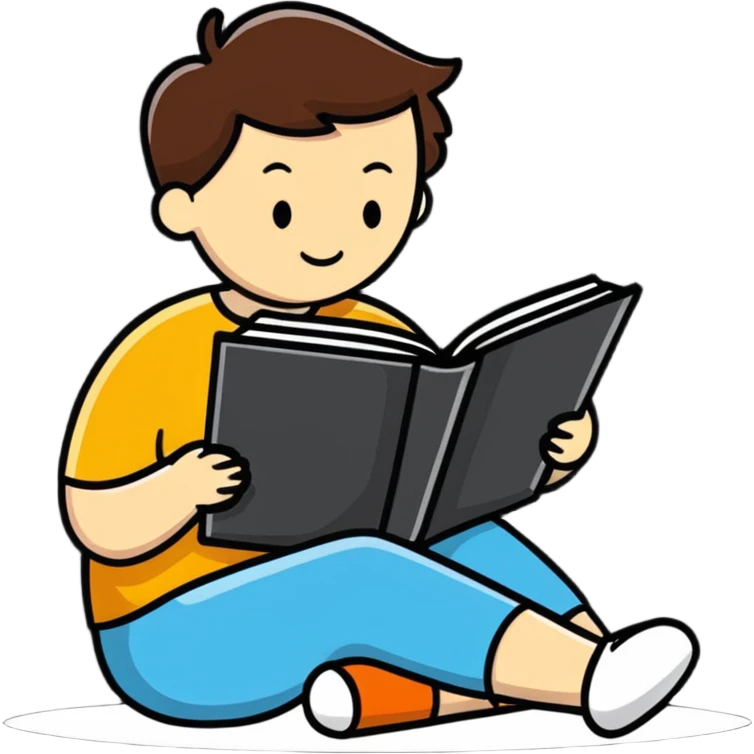 Currently reading emoji