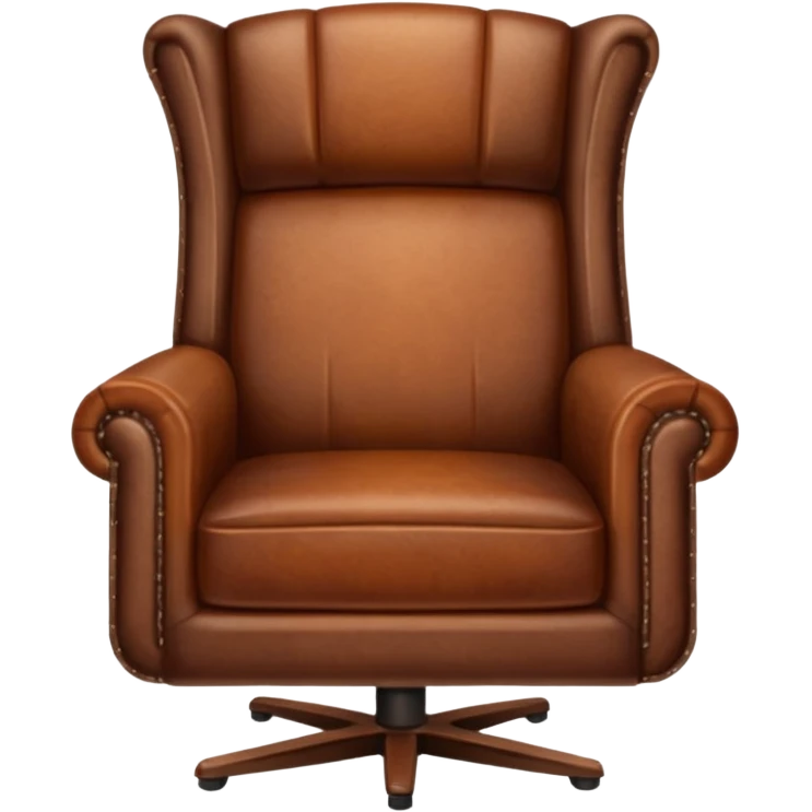 brown Interview chair from Mindhunter TV show emoji