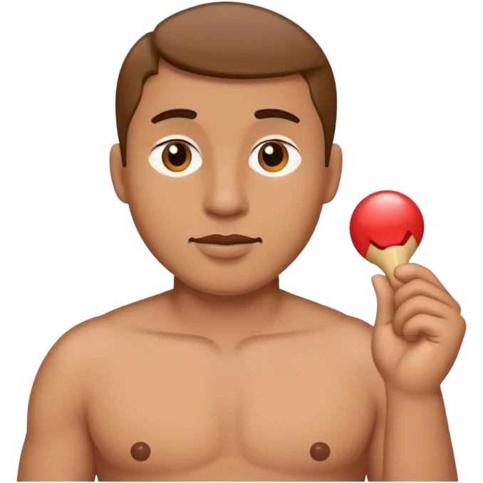 Мужчина с маленьким пенисом emoji