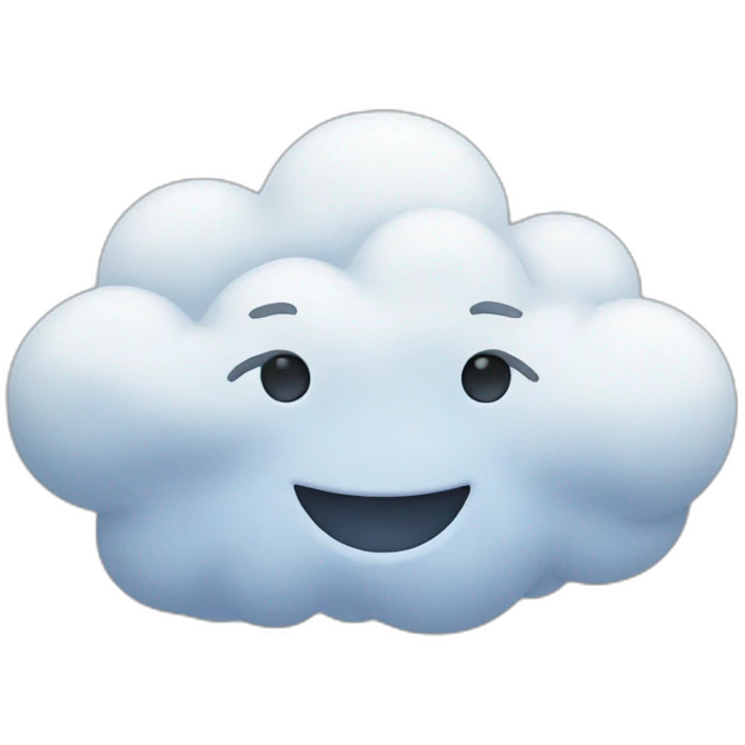 Nube emoji