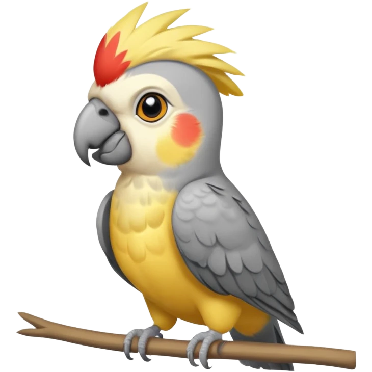 cockatiel parrot bird emoji