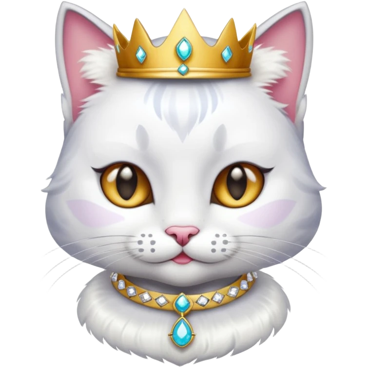 Princess cat emoji