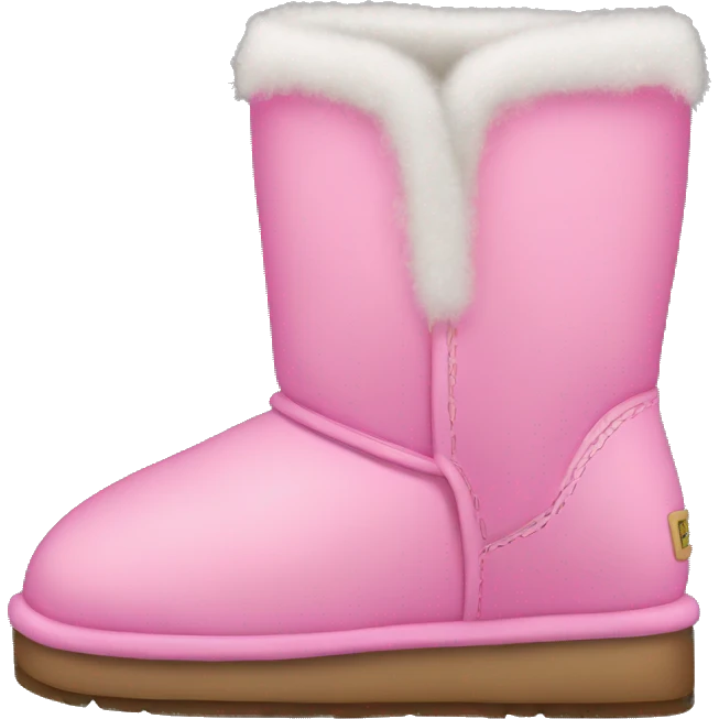Pink uggs emoji