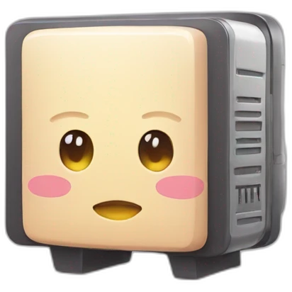 cute kawaii cpu emoji