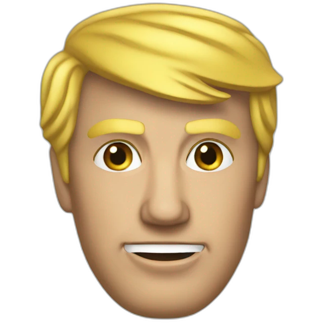 trump-baño-de-oro emoji