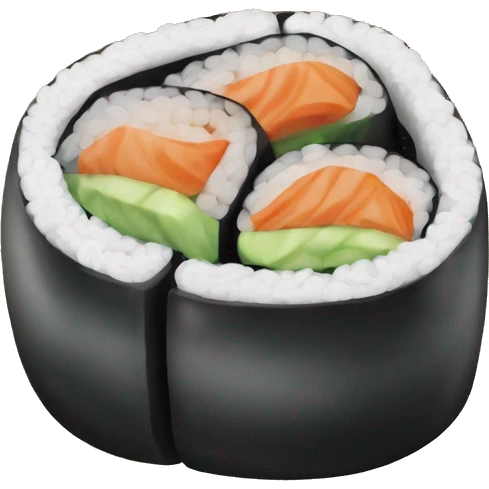 Rolls and sushi  emoji