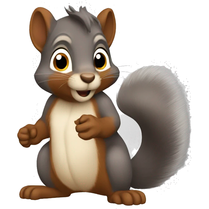 Di squirrel  emoji