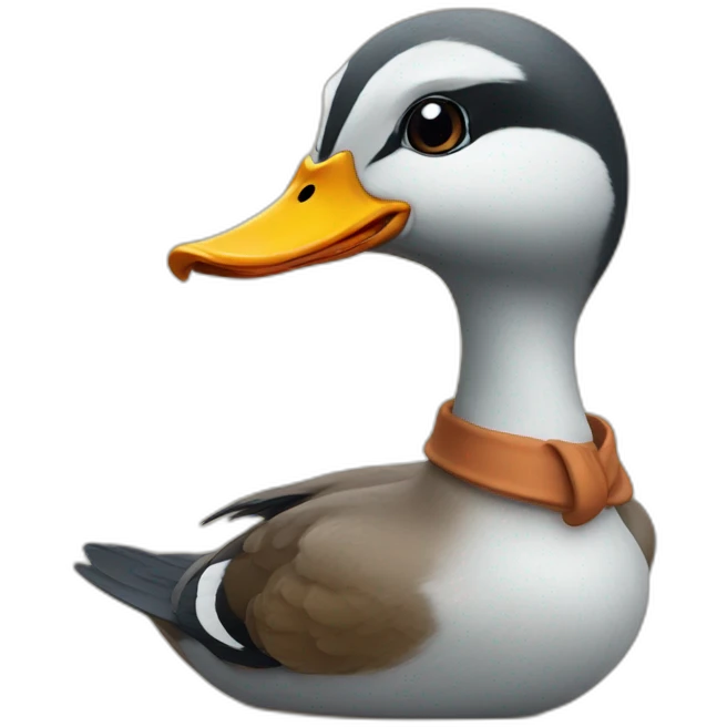 duck with squirrel head emoji