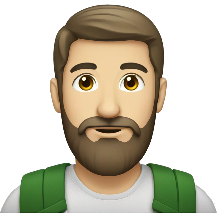 chechen guy with beard without moustache emoji