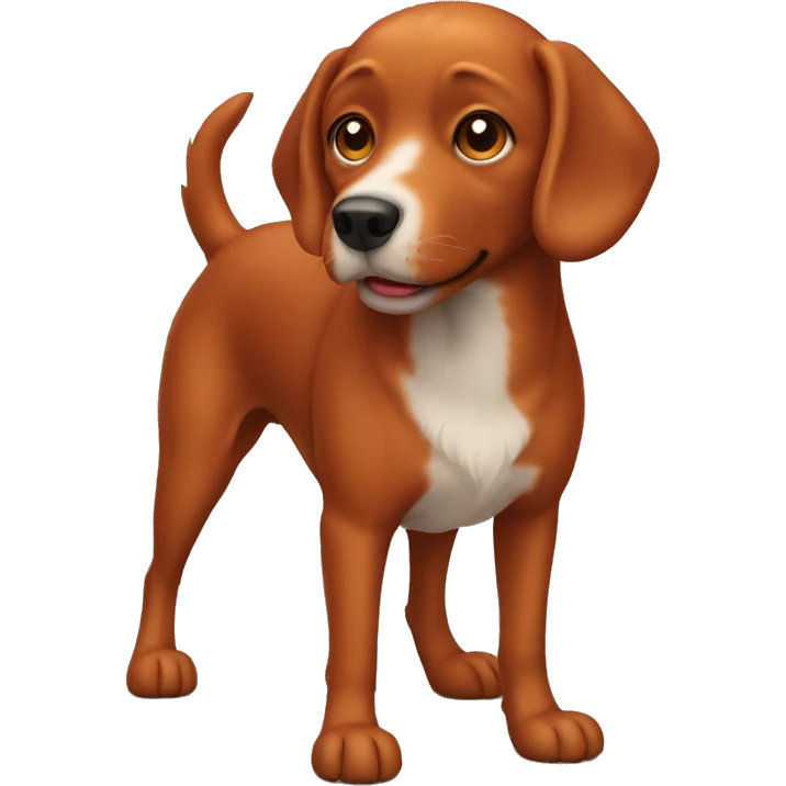 red dog emoji