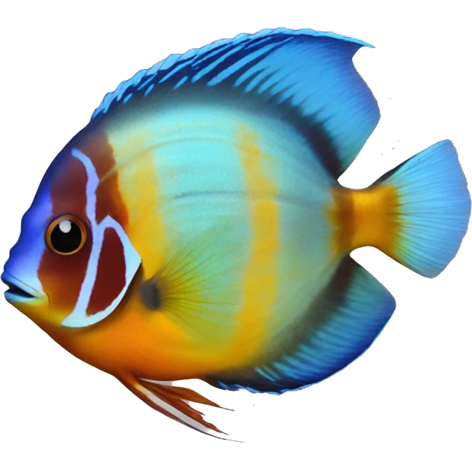 DISCUS SYMPHYSODON emoji