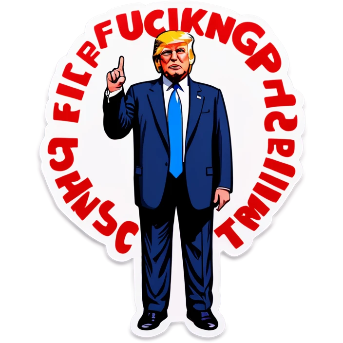 F*cking Trump emoji