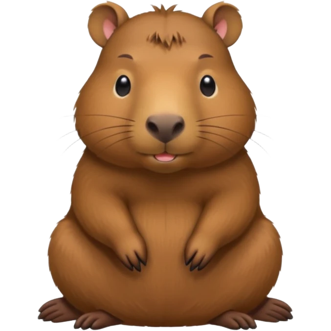 Capibara emoji