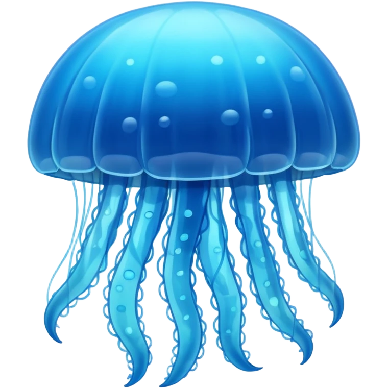 Jellyfish all sky blue  emoji
