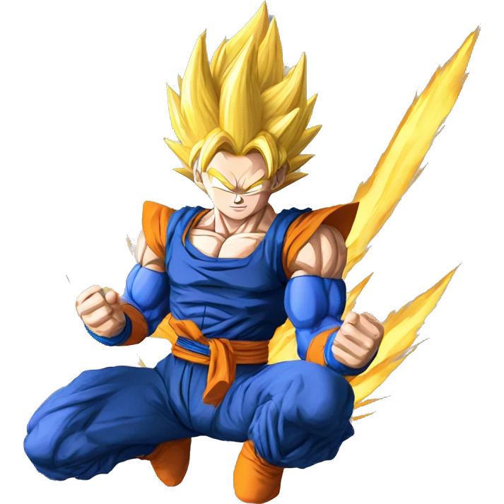 Goku fusion Vegeta emoji