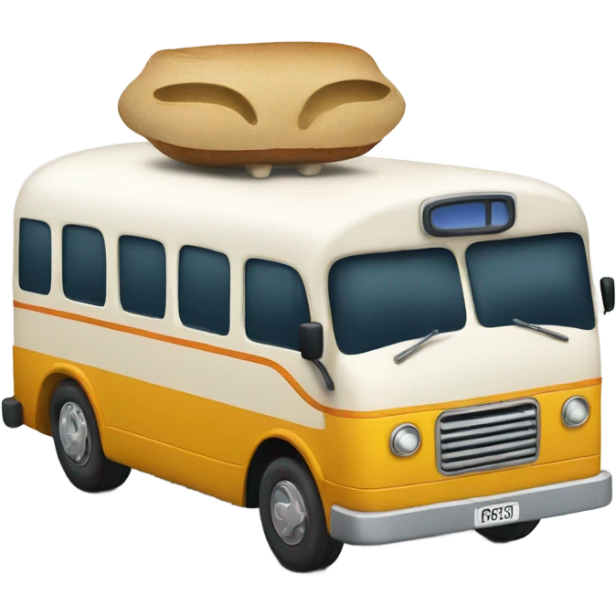 Travel bus emoji