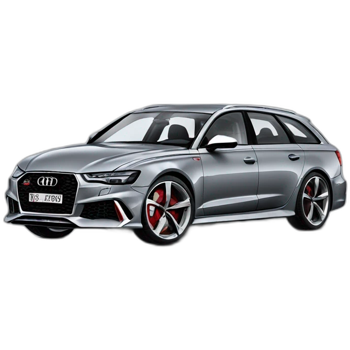 Audi rs6  emoji