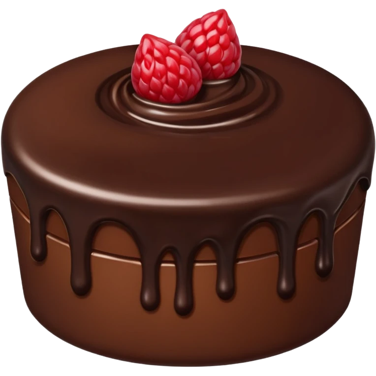 black dessert emoji