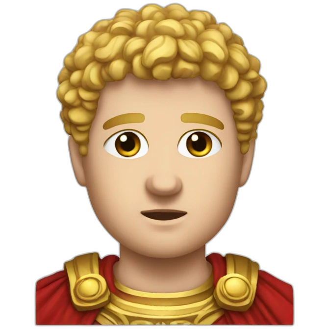 Emperor Nero puts on a dislike emoji