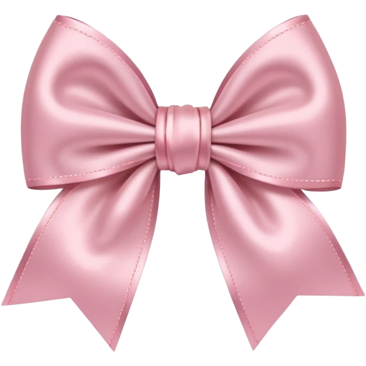 Light pink bow  emoji