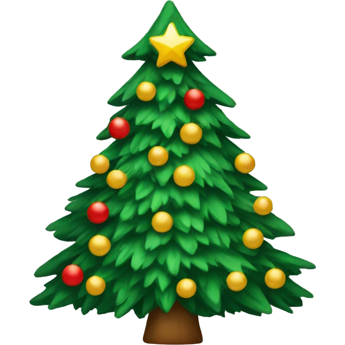 Christmas tree emoji