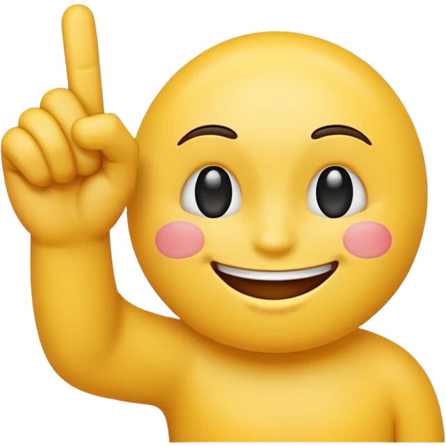 Smiling emoji with the middle finger  emoji