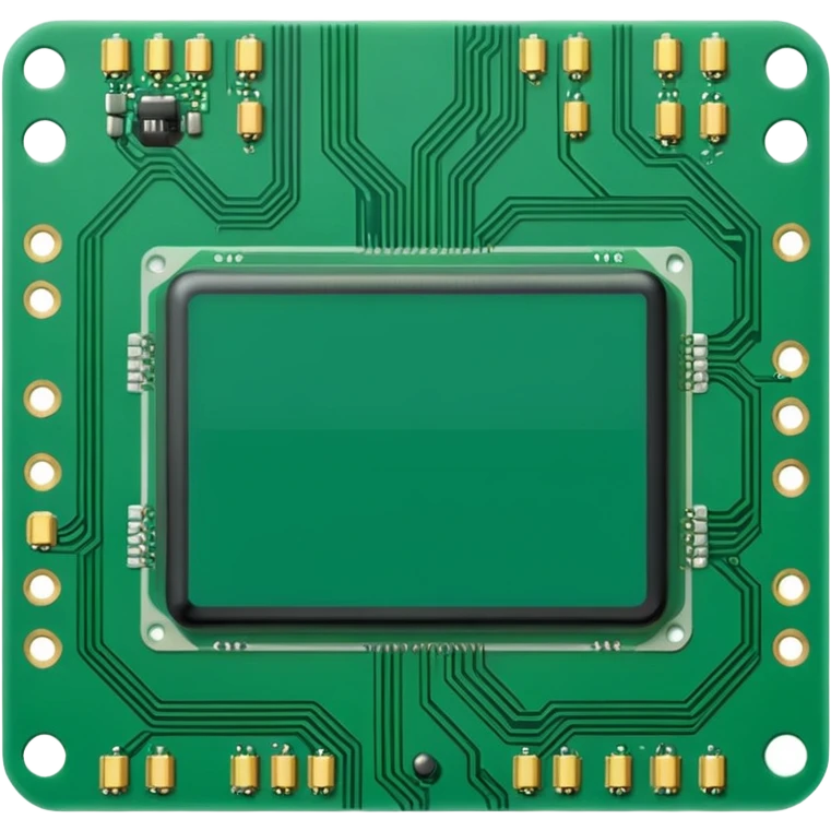 detailed PCB emoji