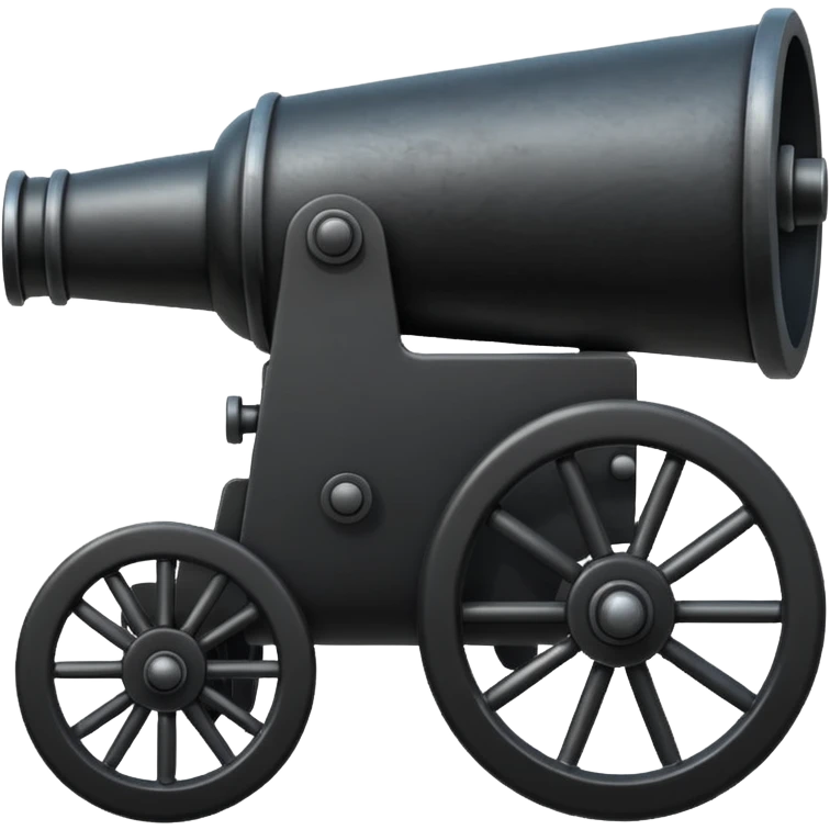 black cannon emoji
