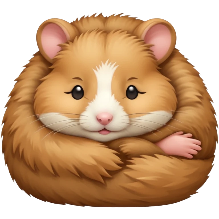 hamster sleeping emoji