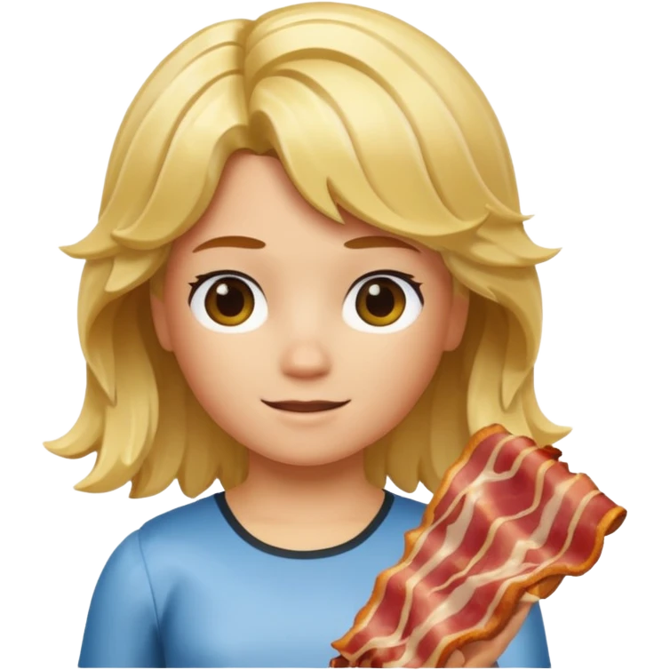 hair bacon roblox emoji