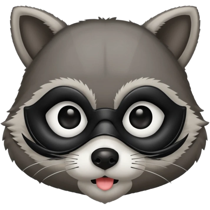  racoon with mustashe emoji