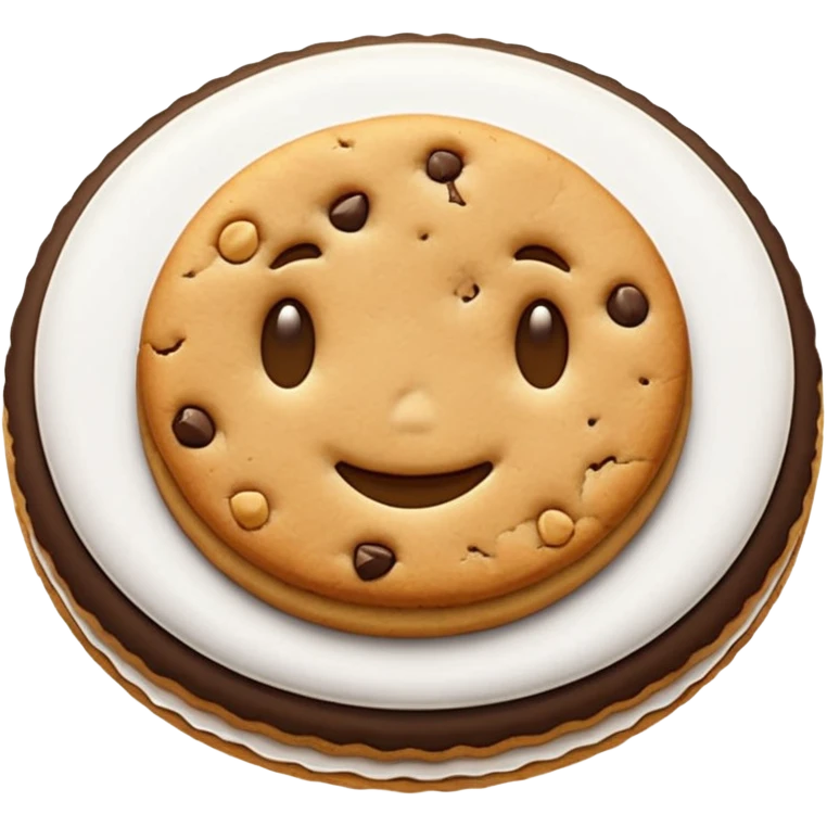 super-thin cookie emoji