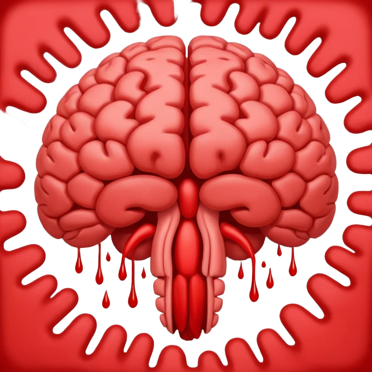 Brain explode emoji