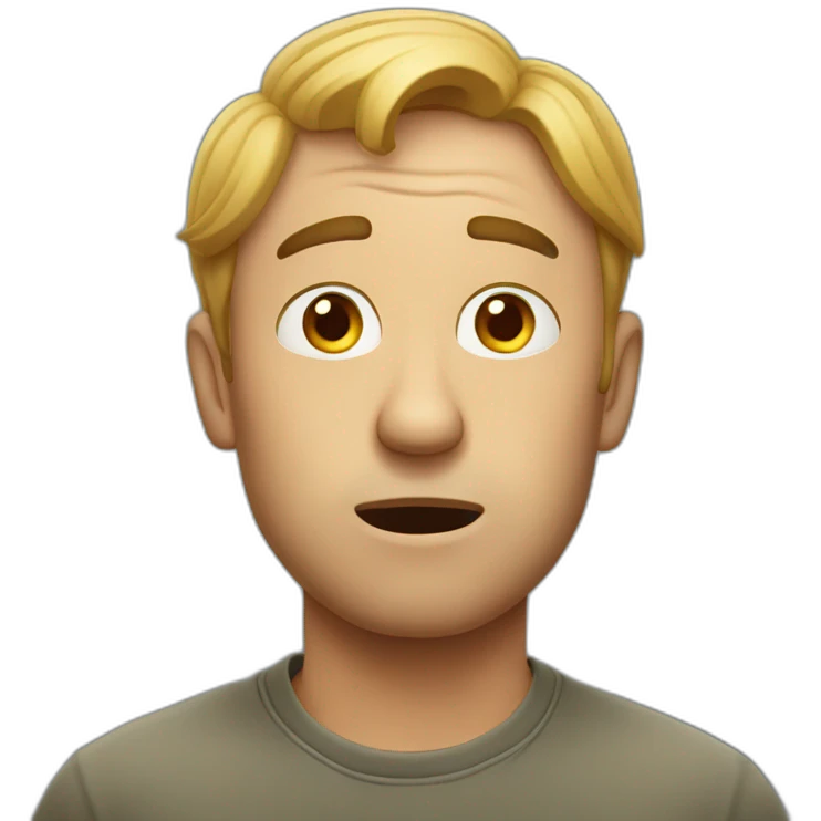 confused husband emoji