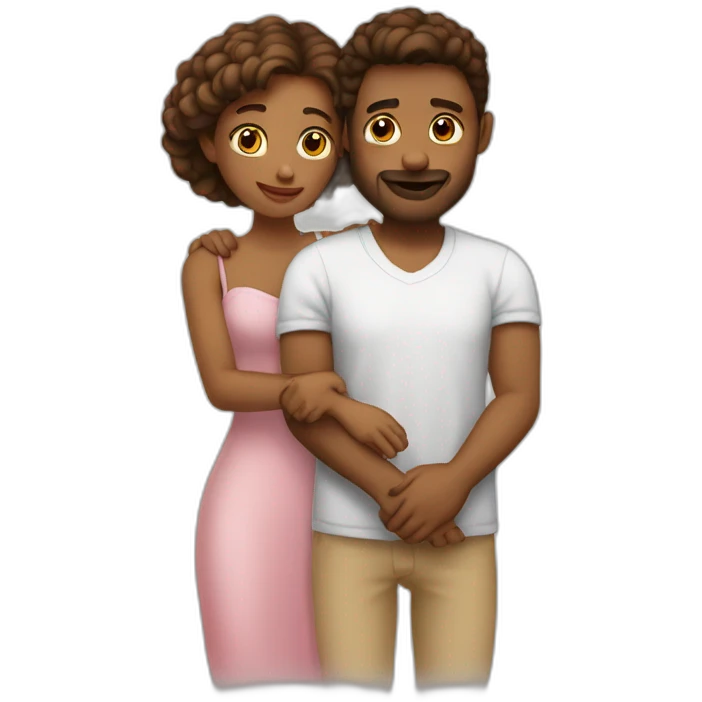 Deux gens qui se font l'amour emoji