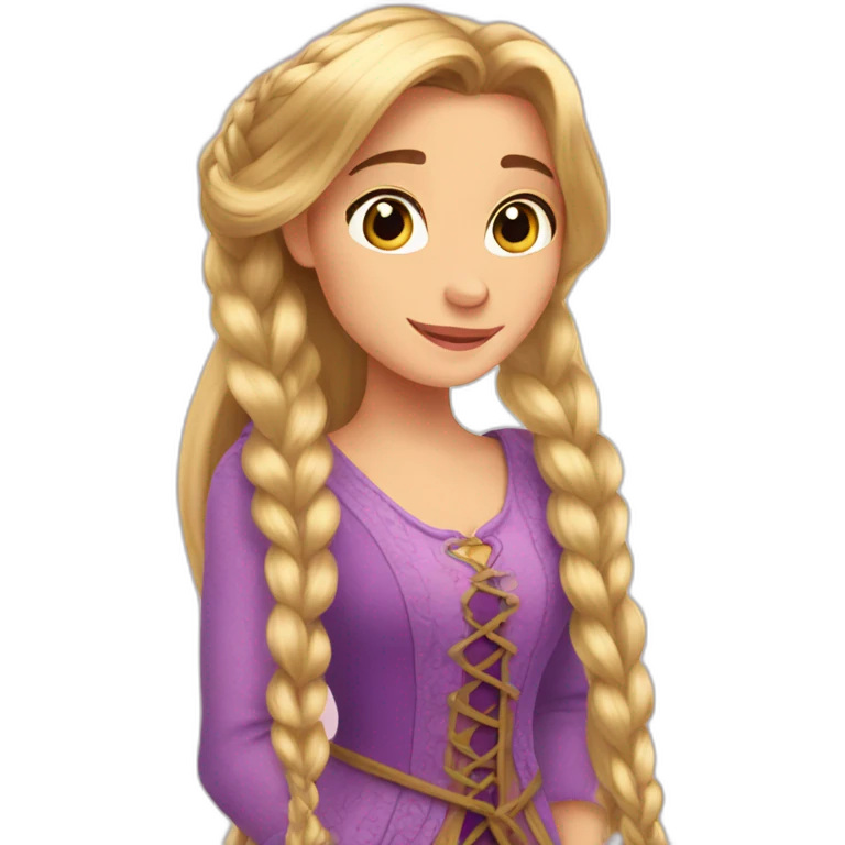 Rapunzel emoji
