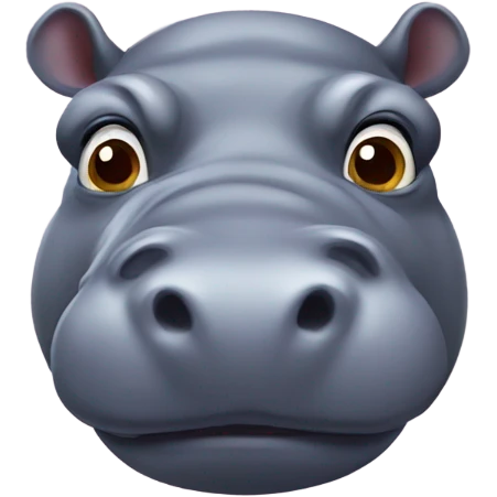 hippopotamus  emoji