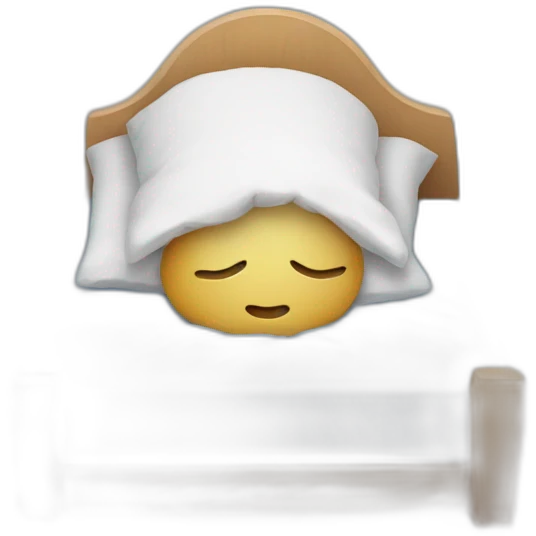 Je tombe de sommeil emoji