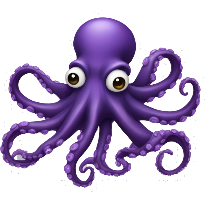 dark purple octopus emoji