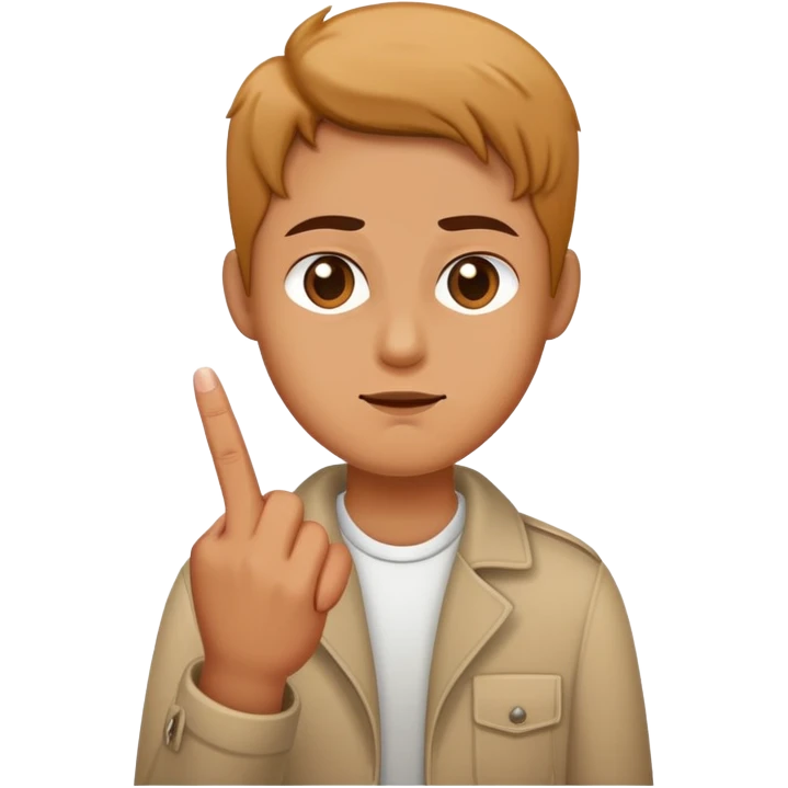 Person with middle finger  emoji