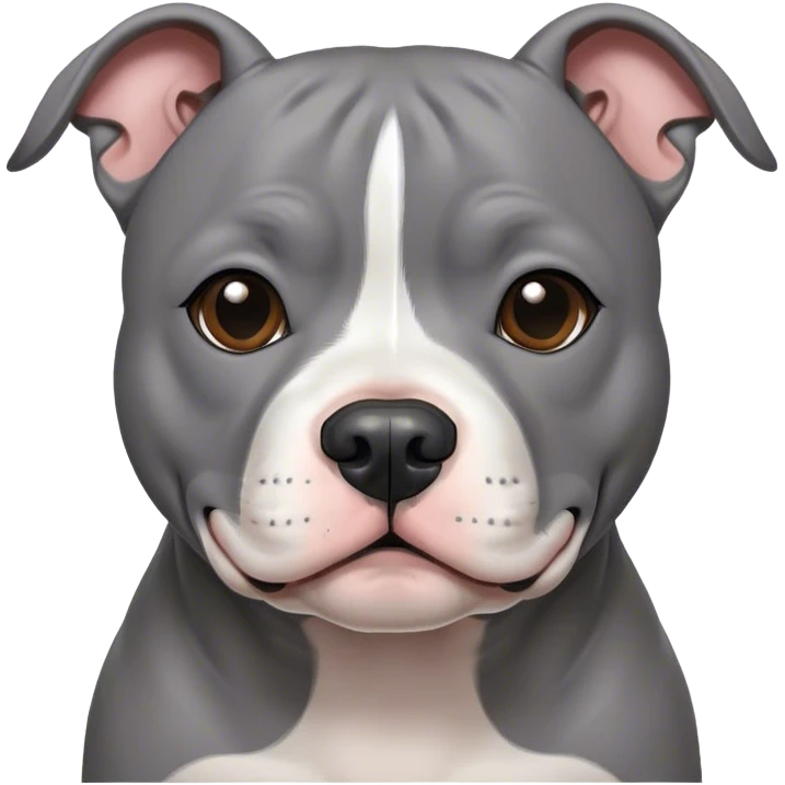grey staffie emoji