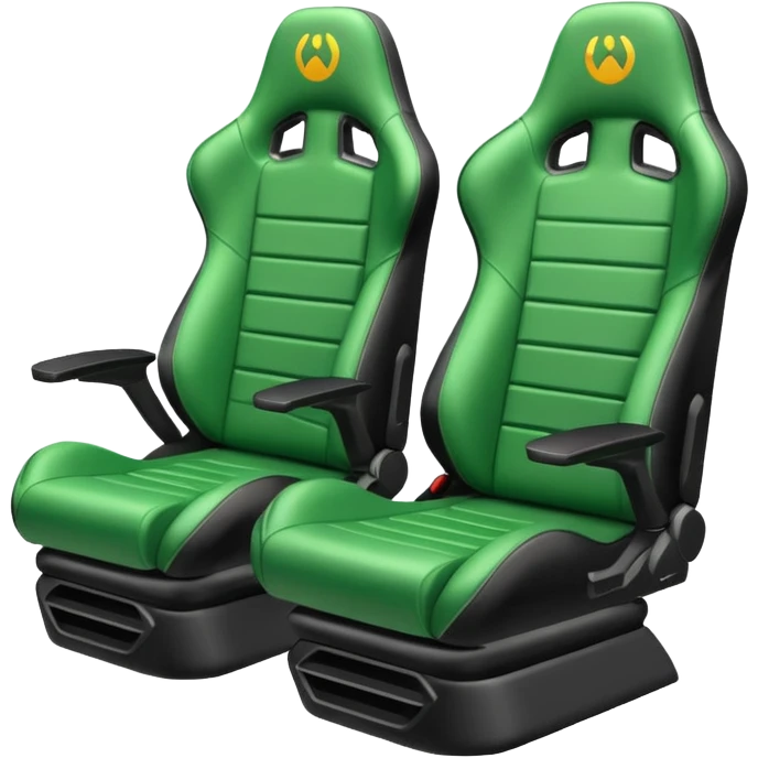 gamer seat green emoji