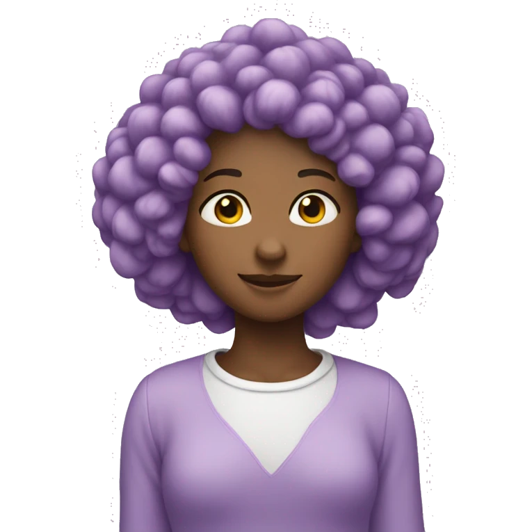 lilac heart emoji emoji