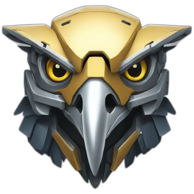 mecha eagle head emoji