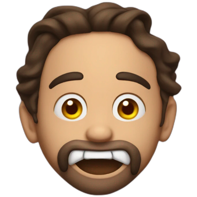 Devil with the face of Pablo Iglesias emoji