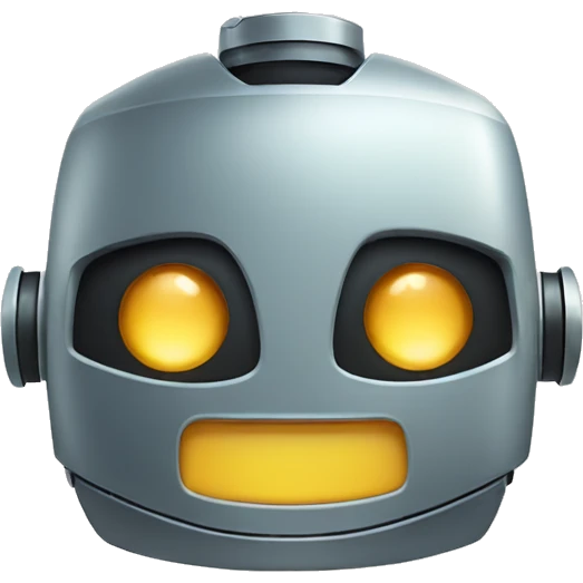The winking robot emoji