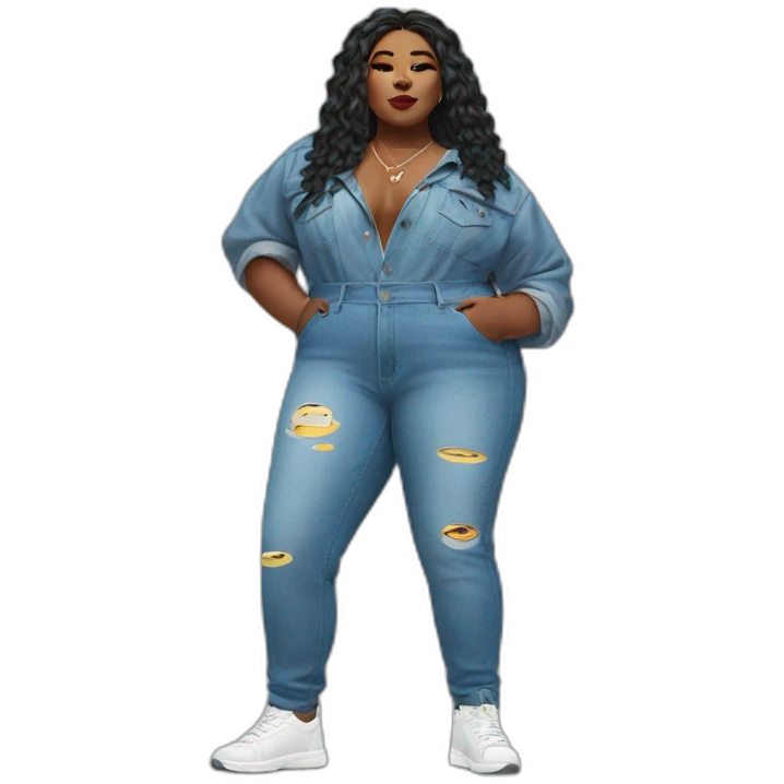 lizzo full body emoji