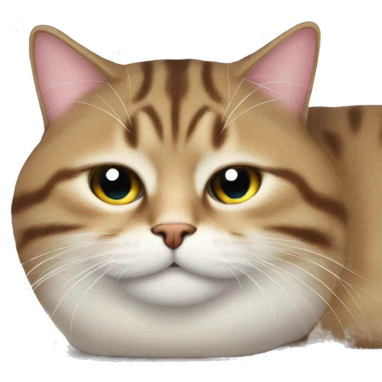 Cara de gato durmiendo con ZZZZ emoji